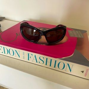 Brand New, Never Worn, Wrap D Frame Balenciaga Sunglasses
